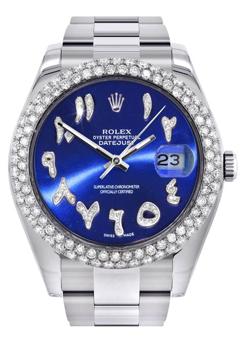 rolex datejust arabic dial price.